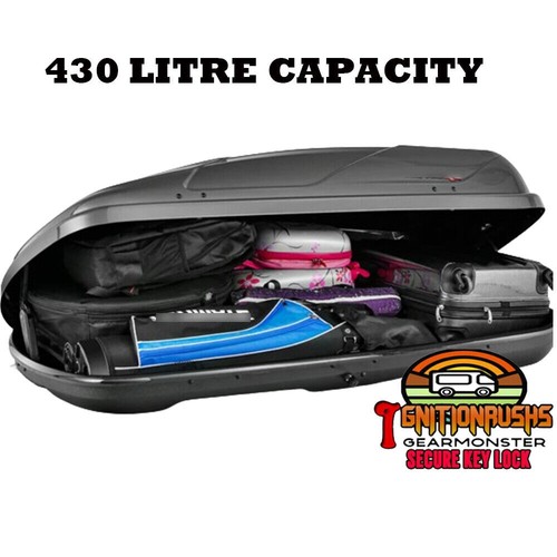 Car roof box 430 litre - box, hard