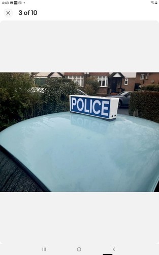 Brand new police - new, roof