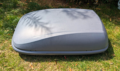 Halfords roof box estimated - roof,