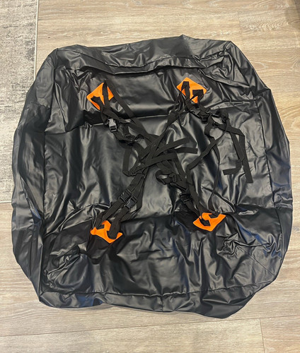 Black soft roof box - , and