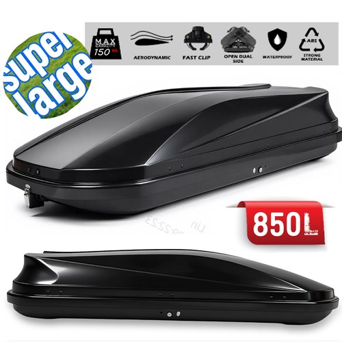 850 litre capacity car roof - capacity,